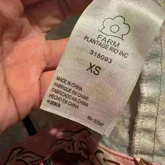 Farm Rio Vest - Floral Tapestry Pink XS - Picture 8 of 16